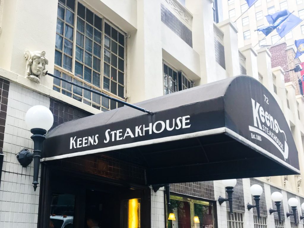 Keens Steakhouse Palate Magazine